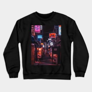 Golden Gai Tokyo Bar Crawl Crewneck Sweatshirt